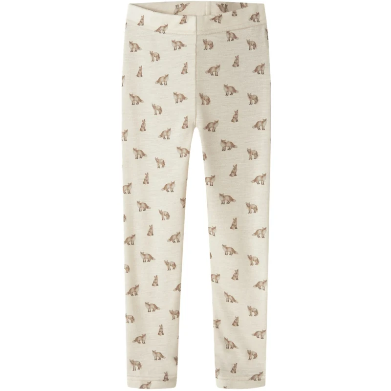Lil'Atelier Turtledove Fox Nmmnalu Wo/Mo Slim Leggings Lil