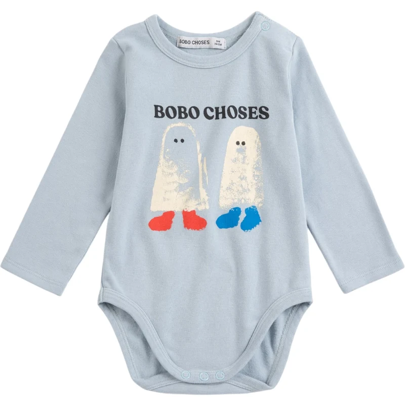 Bobo Choses Light Blue Booty Ghosts Body