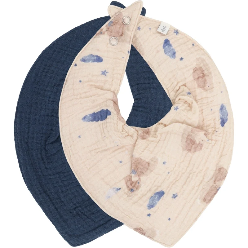 Pippi Big Dipper Smekke Muslin M/ Aop (2-Pack)