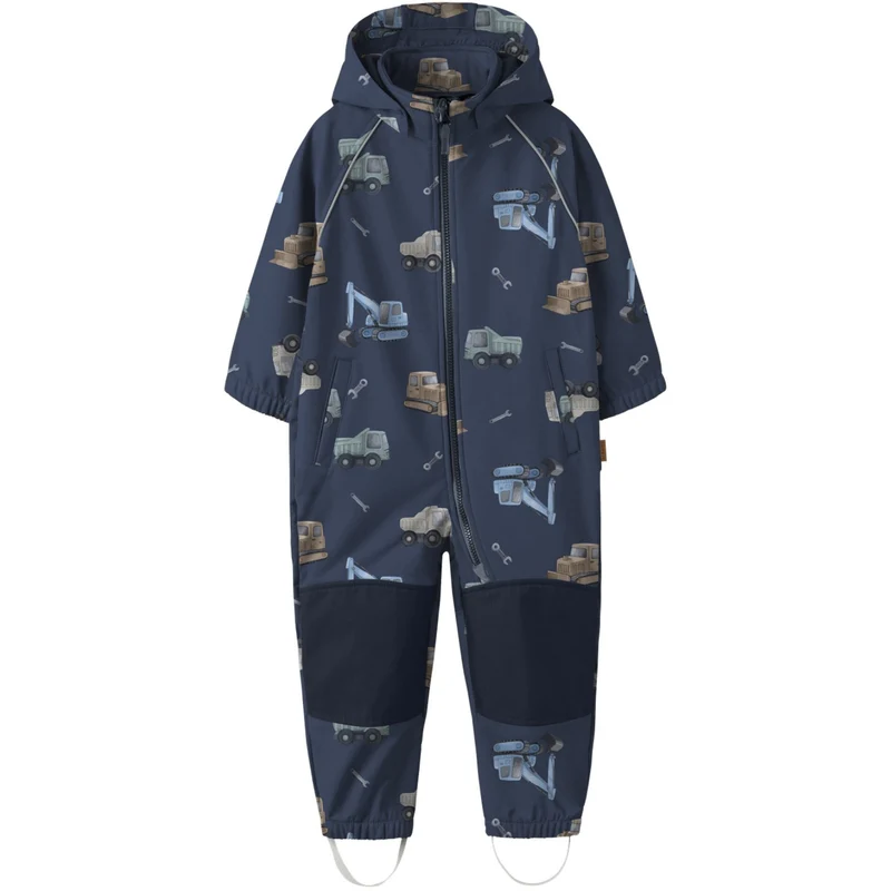 Name It Oceana Construction Nmmalfa08 Softshell Drakt AOP 1Fo Noos