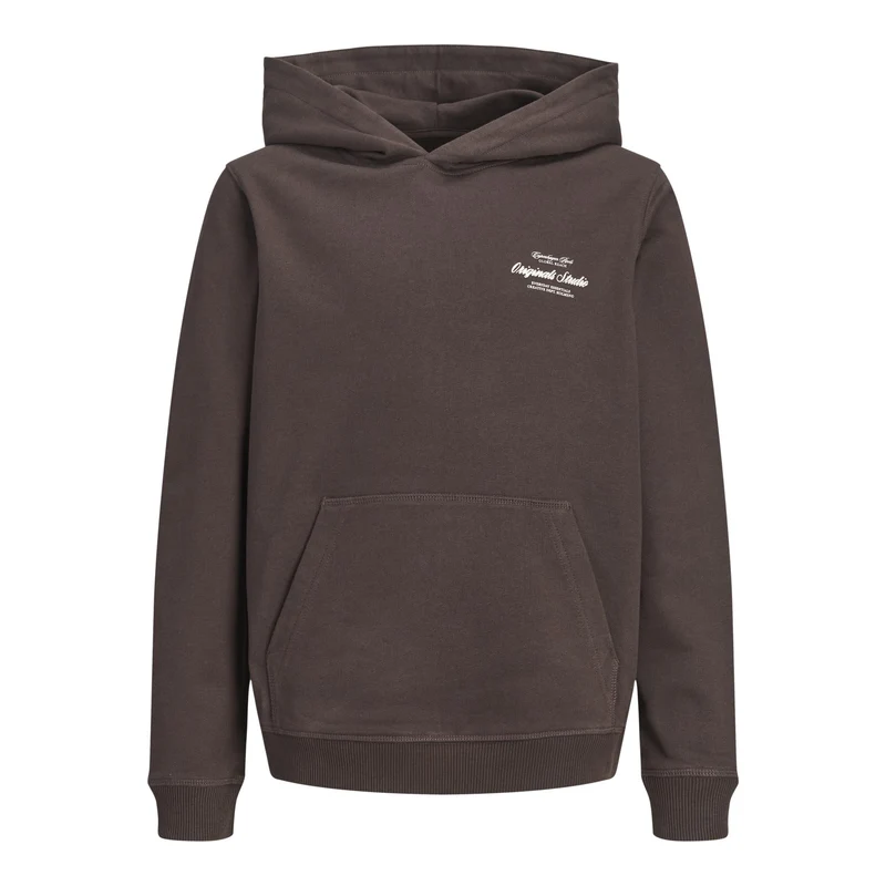 Jack & Jones Junior Java Jornorrebro Typo Back Sweat Hette Sn Jnr