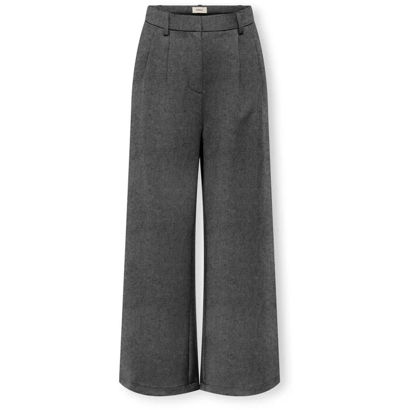 kids ONLY Dark Grey Melange Koghattie-Zal Life Lc Wide Bukser Tlr Noos