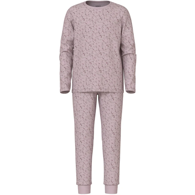 Name It Violet Ice Nkfnightset Violetflower Noos
