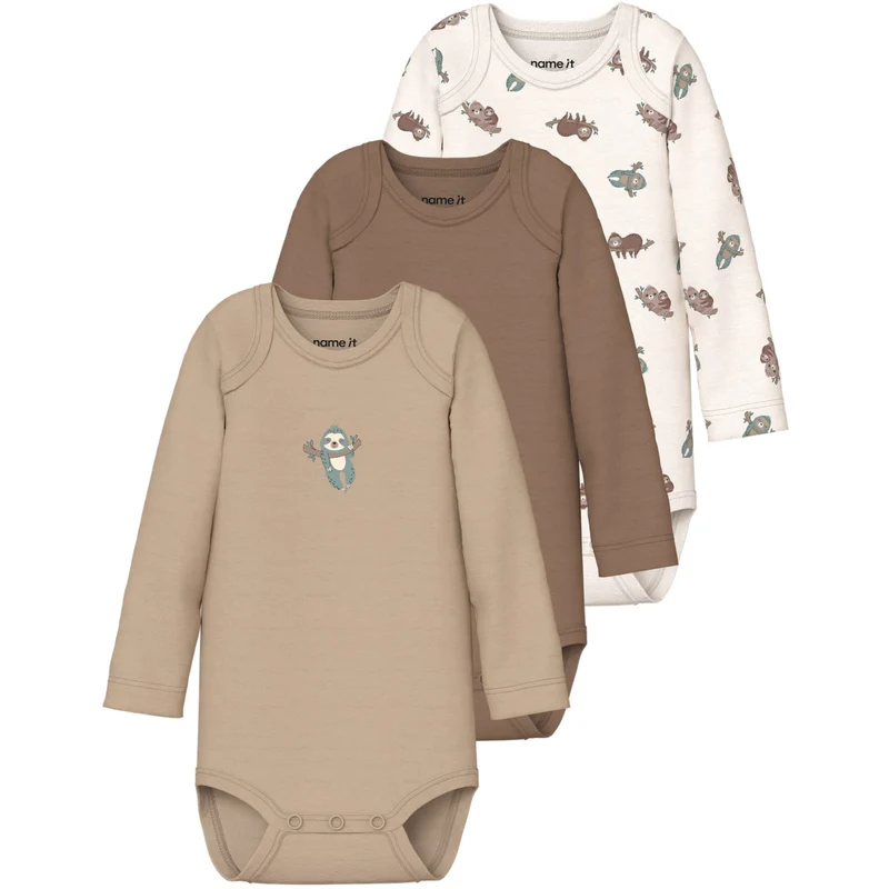 Name It Jet Stream Nbnbody 3P Ls Sloth Noos
