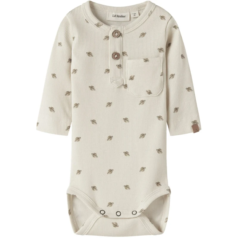 Lil'Atelier Turtledove Planets Nbmlavo Eno Ls Slim Body Lil