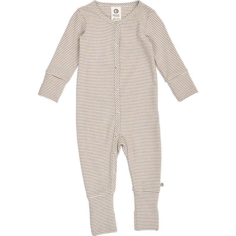 Müsli Balsam Cream/ Walnut Mini Stripe Rib Body