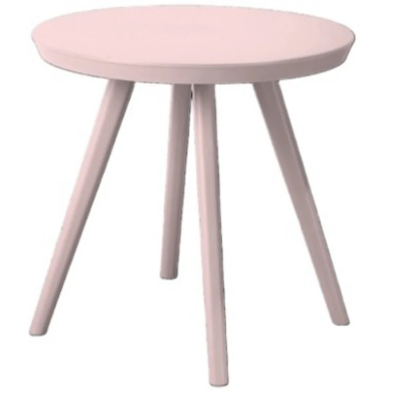 Oscar Kids Table Plastic Pastel Pink