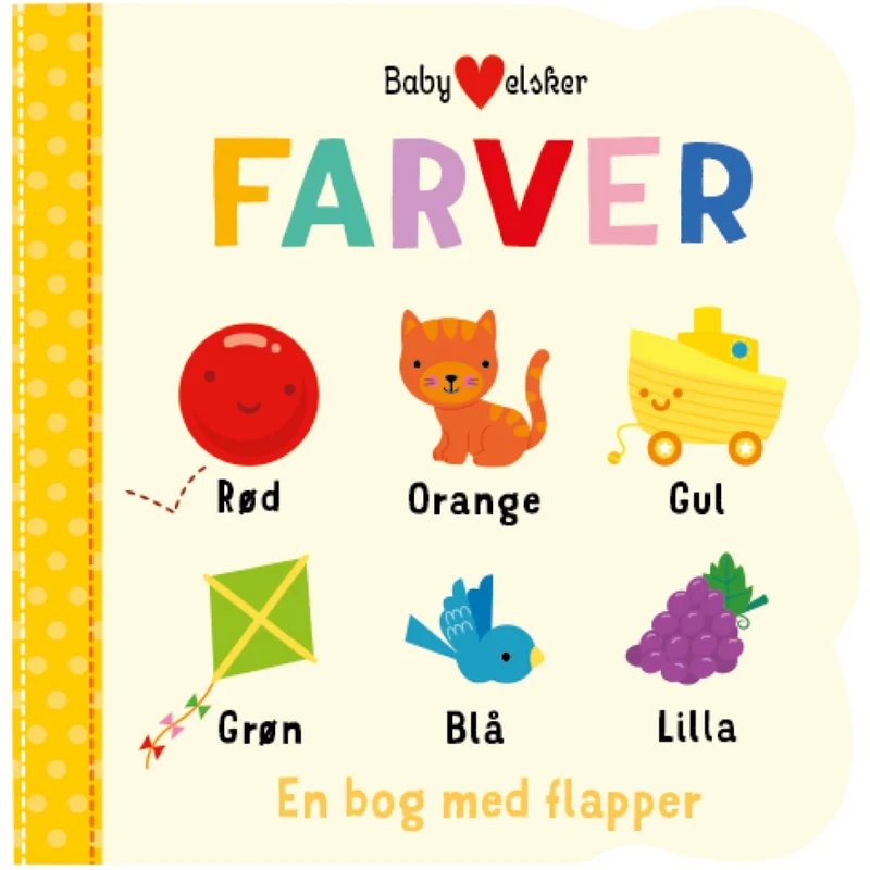 Forlaget Tukan Baby Elsker Farver