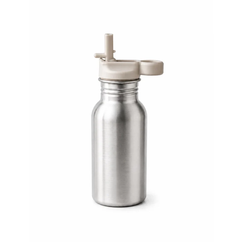 Haps Nordic Steel Strawlid Flaske 400 Ml.