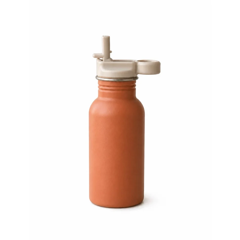 Haps Nordic Terracotta Strawlid Flaske 400 Ml.