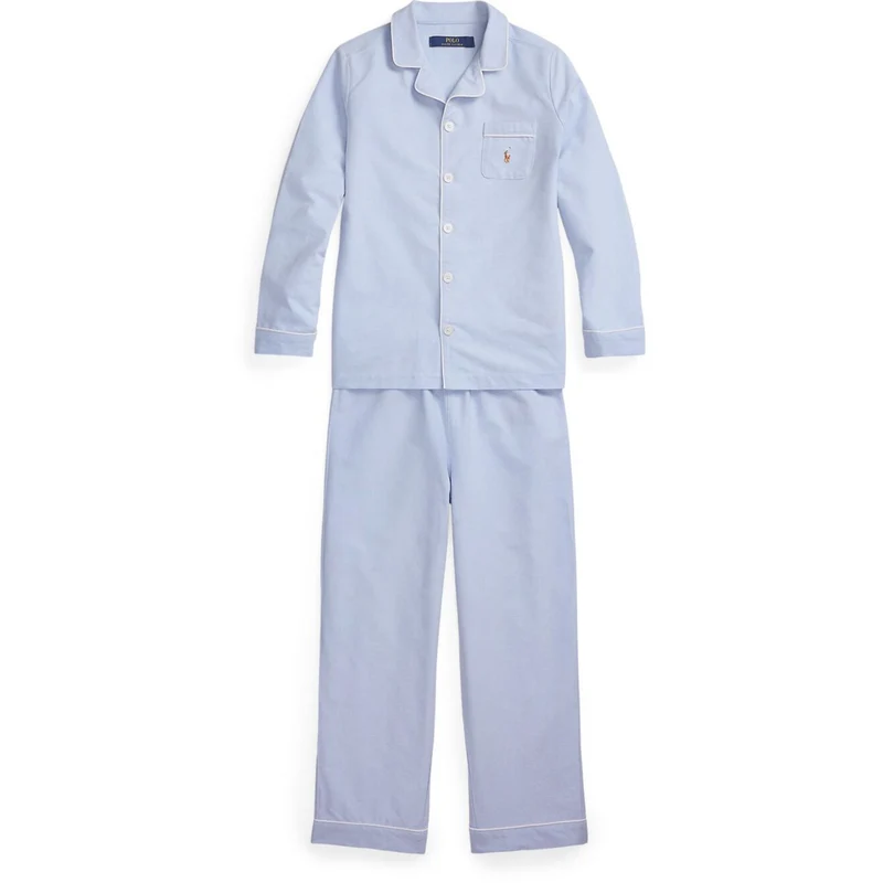 Polo Ralph Lauren Polo Blue Hyacinth Oxford Bd Pant Sleep Sett