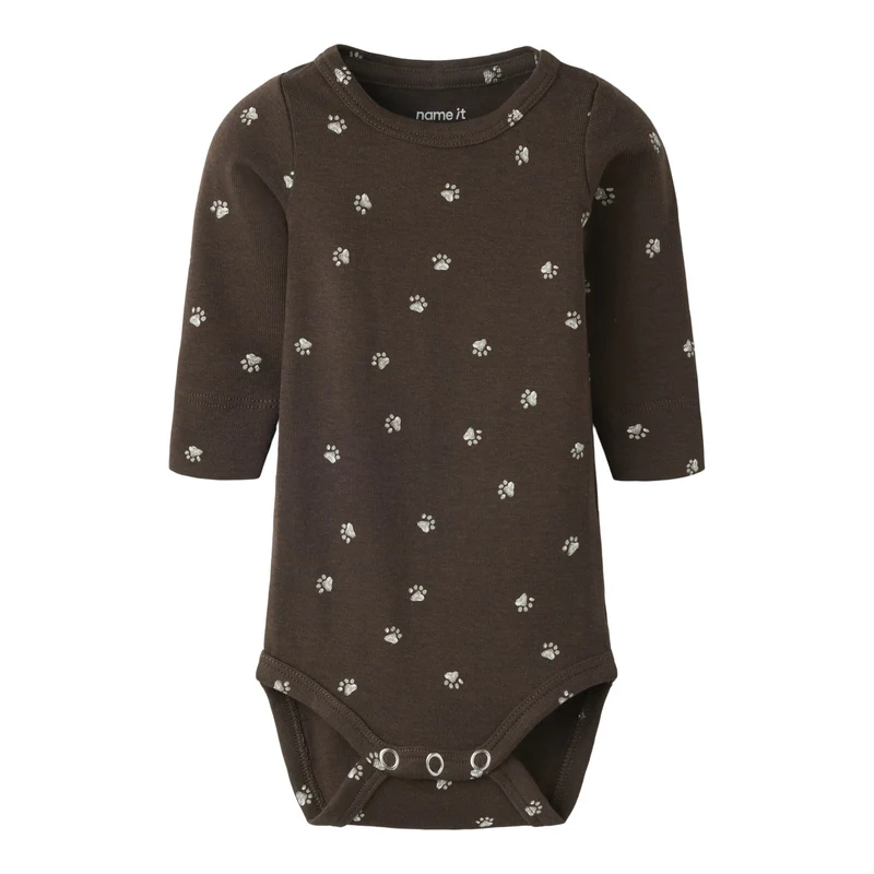 Name It Chocolate Brown Nbmlaris Ls Xsl Body