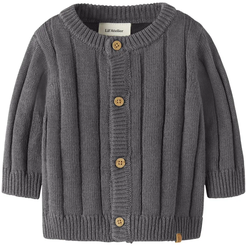 Lil'Atelier Poppy Seed Nbmlomon Ls Strikk Card Lil