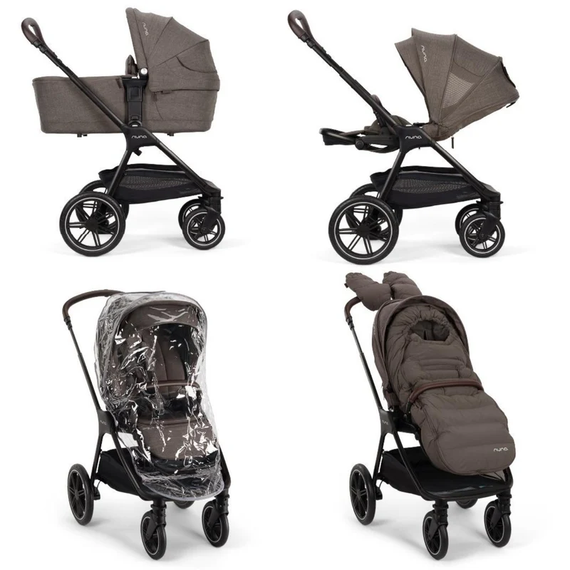 Nuna Chestnut Triv Lx All-Season Sett W/Ad&Rc&Cc