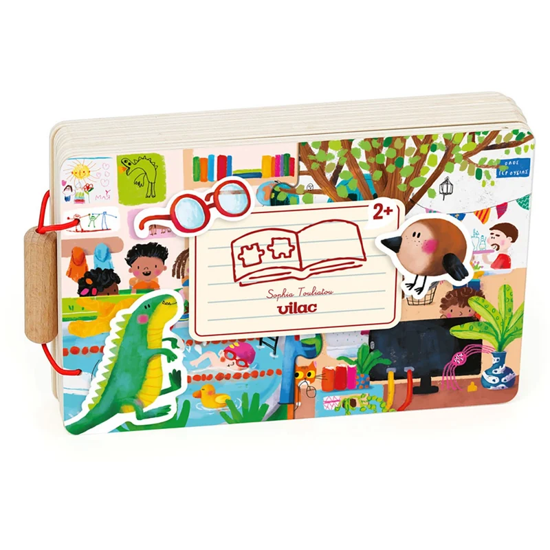 Vilac Puslespill Bok 52 Brk - Aktiviteter