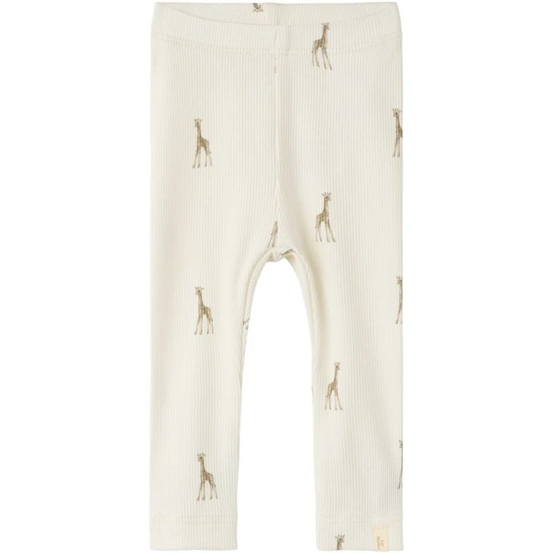 Lil'Atelier Turtledove Giraffe Nbngavo Elf Slim Leggings Lil