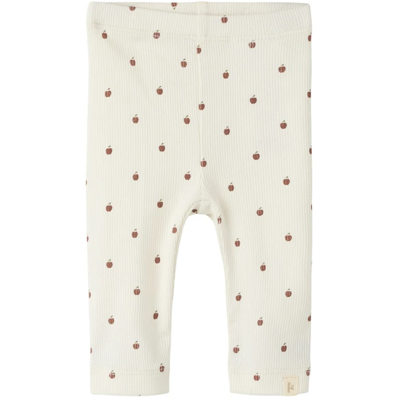 Lil'Atelier Turtledove Apple Nbngago Kye Slim Leggings Lil
