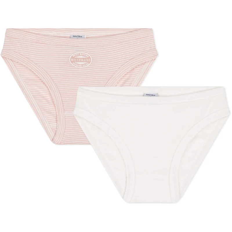 Petit Bateau Rose Stripe Truser