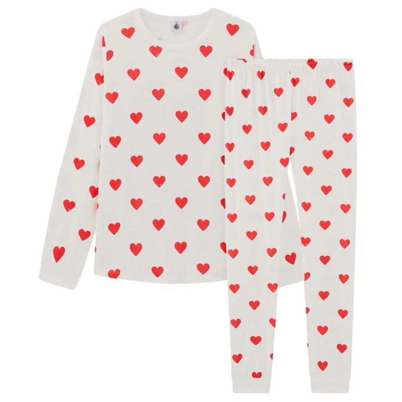 Petit Bateau Hearts Pysjamas