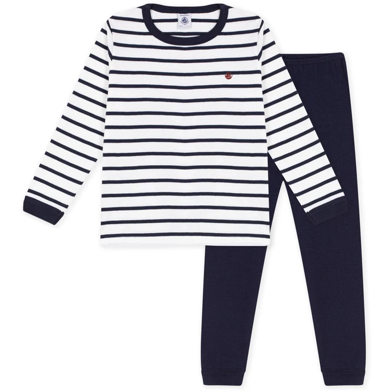 Petit Bateau Navy Stripe Pyjamas