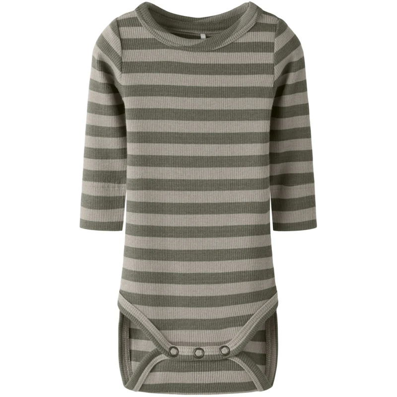Name It Dusty Olive Pure Cashmere Nbnbanio Ls Body Noos