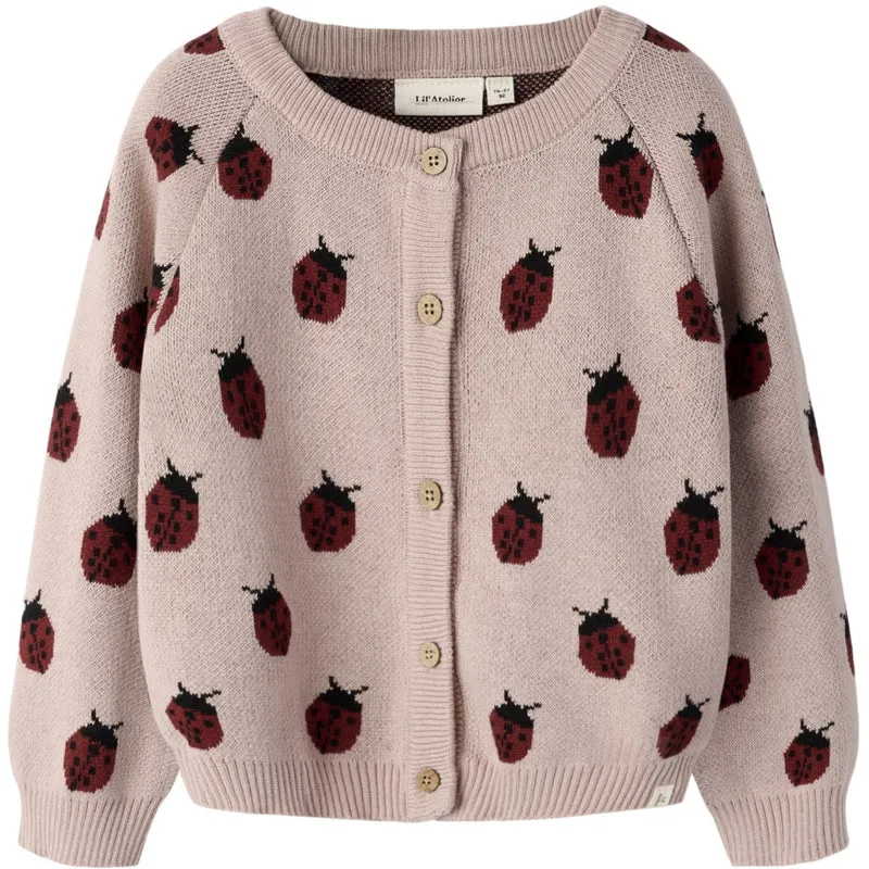 Lil'Atelier Misty Rose Nmflulio Strikk Card Lil Noos