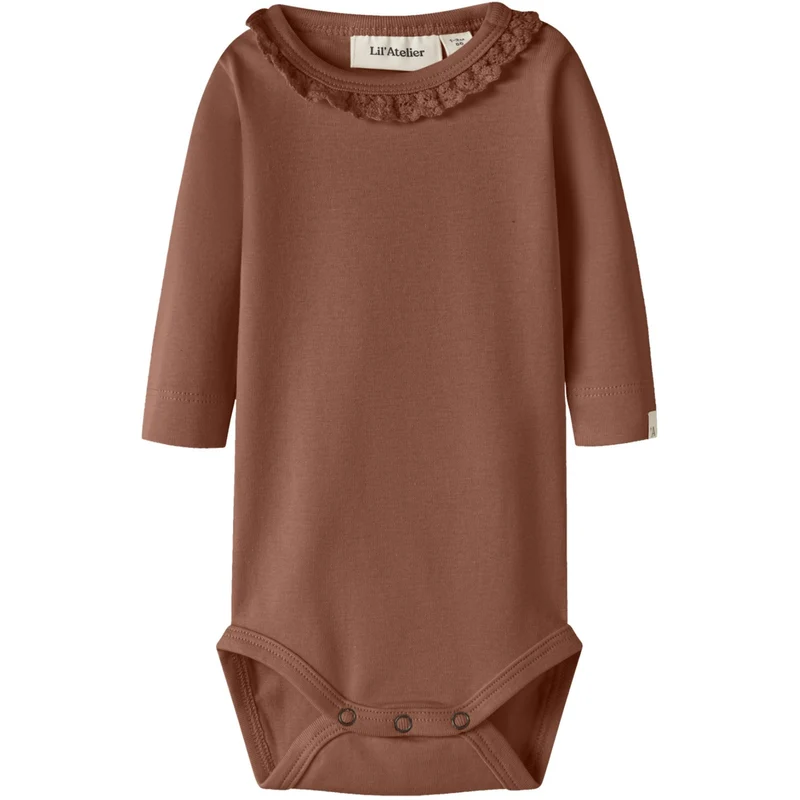 Lil'Atelier Maple Syrup Nbflayo Sup Ls Slim Body Solid Lil