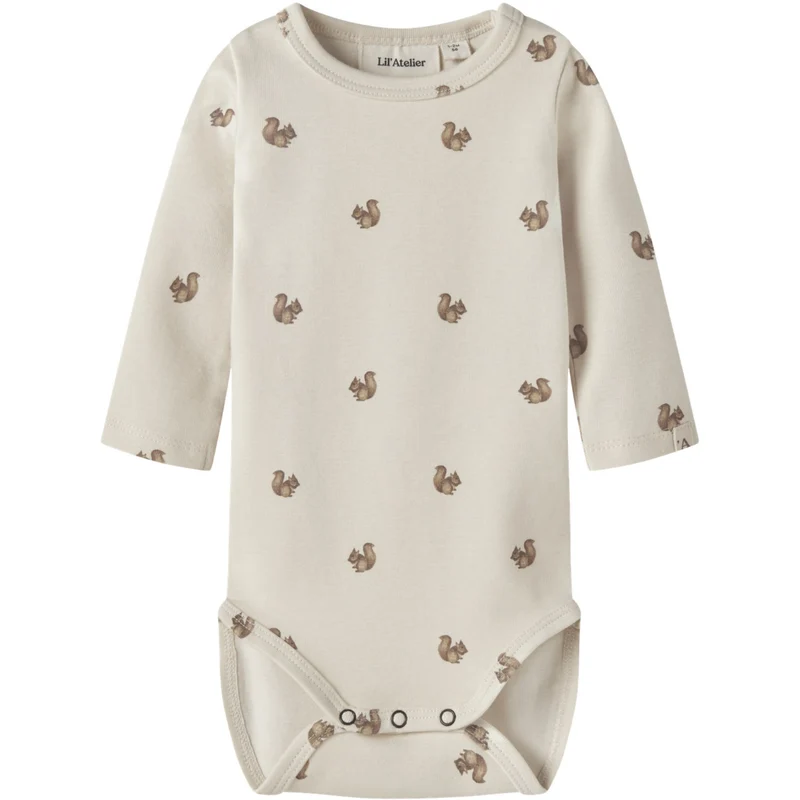 Lil'Atelier Turtledove Squirrel Nbnlayo Kim Ls Slim Body Lil Noos