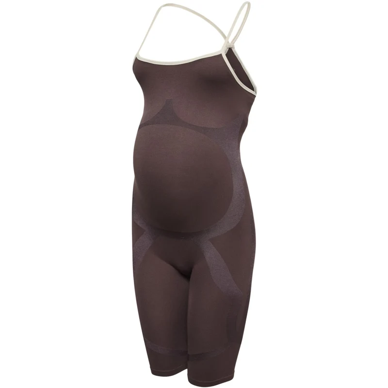 Mama;licious Hot Fudge Birch Detail Mlpaulette Farge Stropp Playsuit