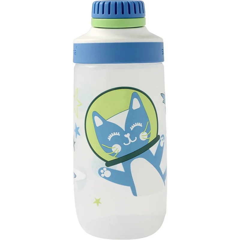 Sistema Space Kitty – White Kids Design Easy Flow Chug 500ml