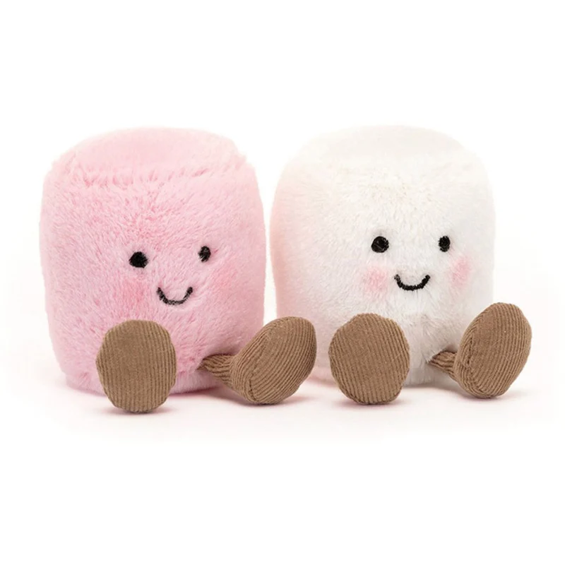 Jellycat Amuseables Pink And White Marshmallows