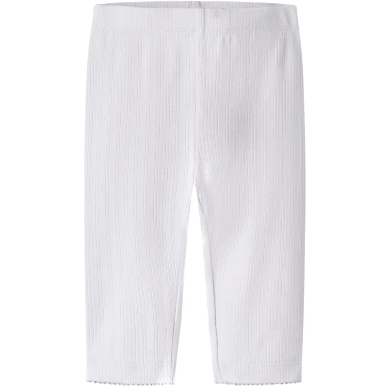 Name It Bright White Nmfjudy Capri Slim Leggings