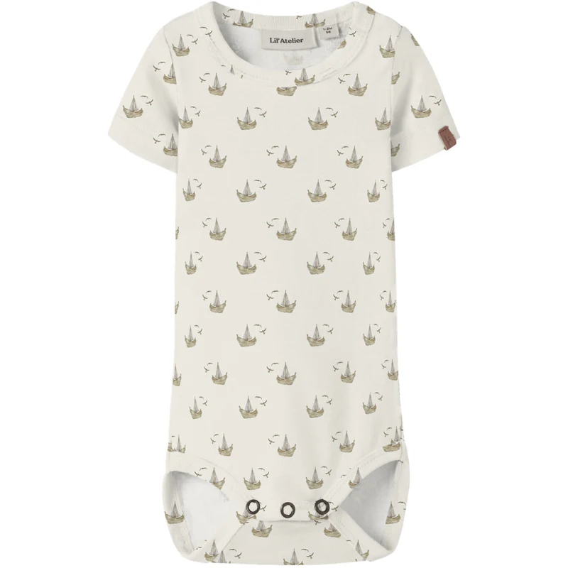 Lil'Atelier Coconut Milk Boat Nbmgayo Sor Ss Slim Body Lil