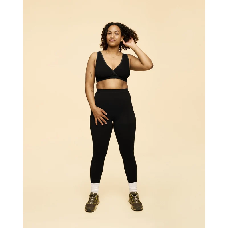 momkind Black Postpartum Leggings