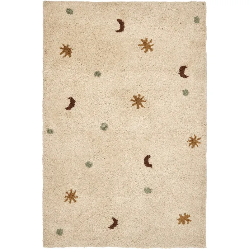 Ferm Living Parchment Skye Tufted Rug 80 X 120