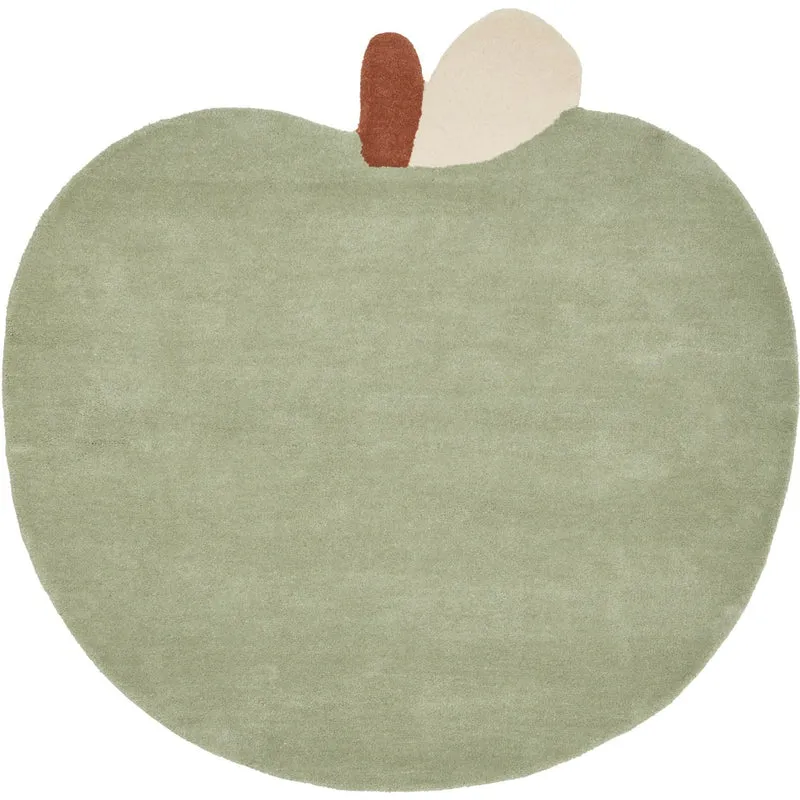 Ferm Living Tea Green Apple Tufted Rug