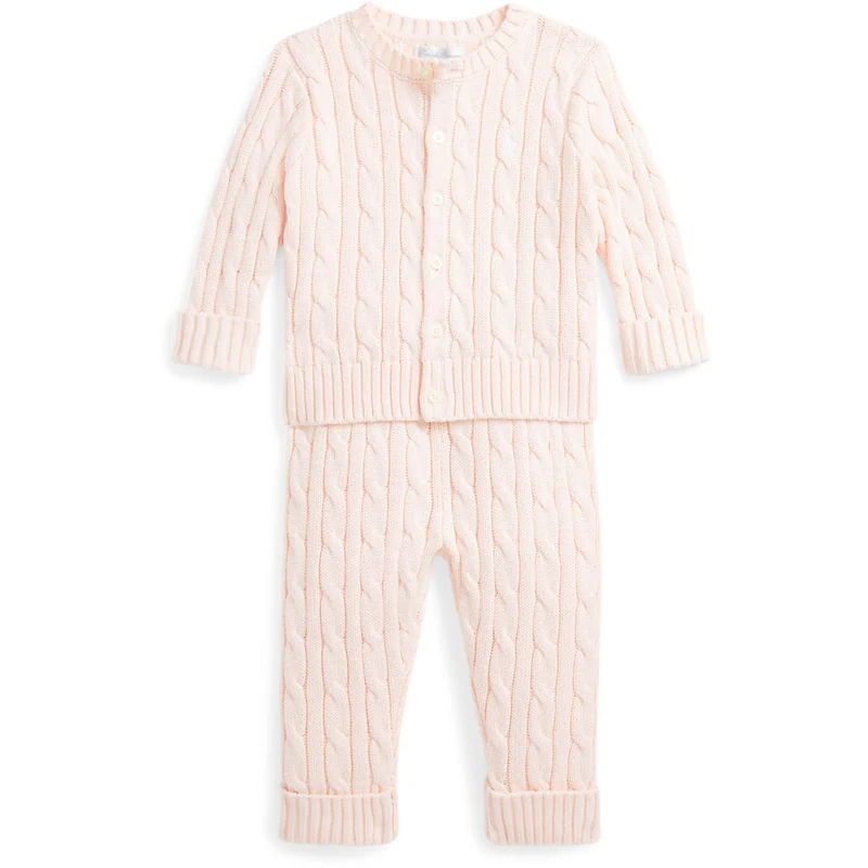 Ralph Lauren Baby Morning Pink Jumper Sett