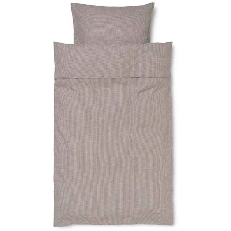 Lalaby Tiny Check Brown Classic Baby Sengetøy