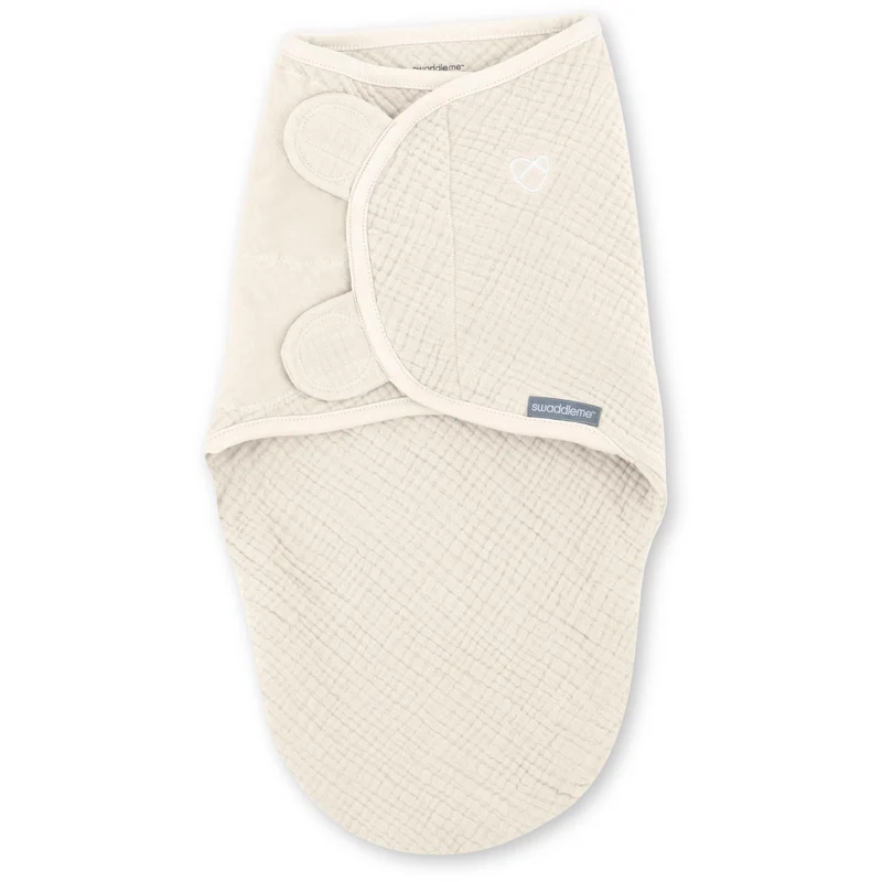 Ingenuity SwaddleMe™ Muslin Original Svøp - Cream