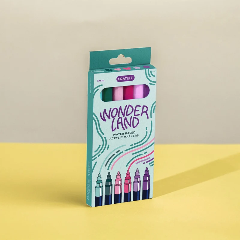 Crateit Wonderland Makers 1mm 6 Pakke