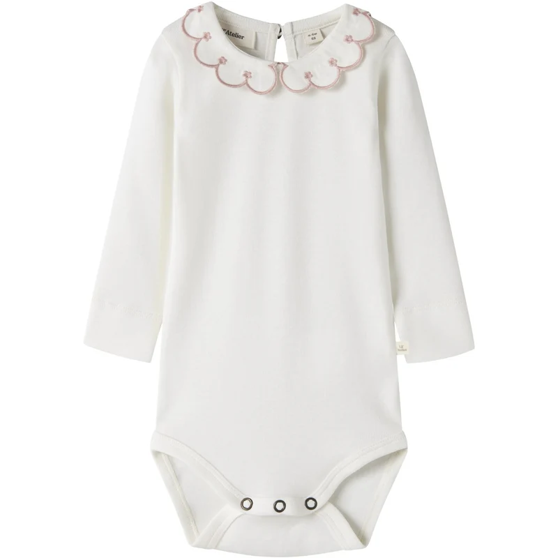 Lil'Atelier Coconut Milk Rose Tan Nbffundo Ls Slim Body Lil