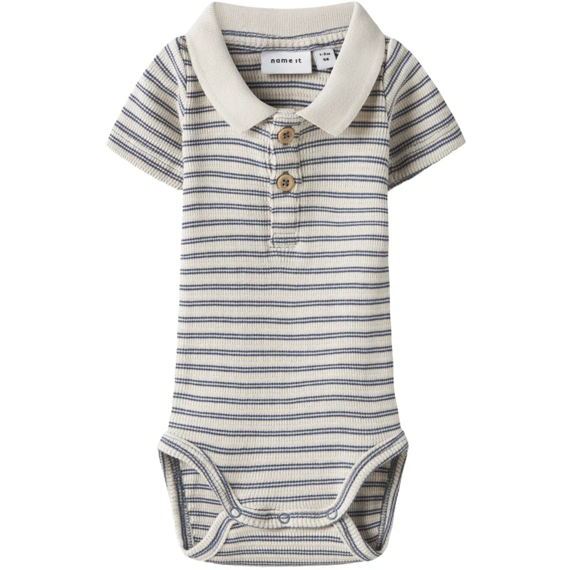Name It Vintage Indigo Nbmjerimiah Ss Polo Body