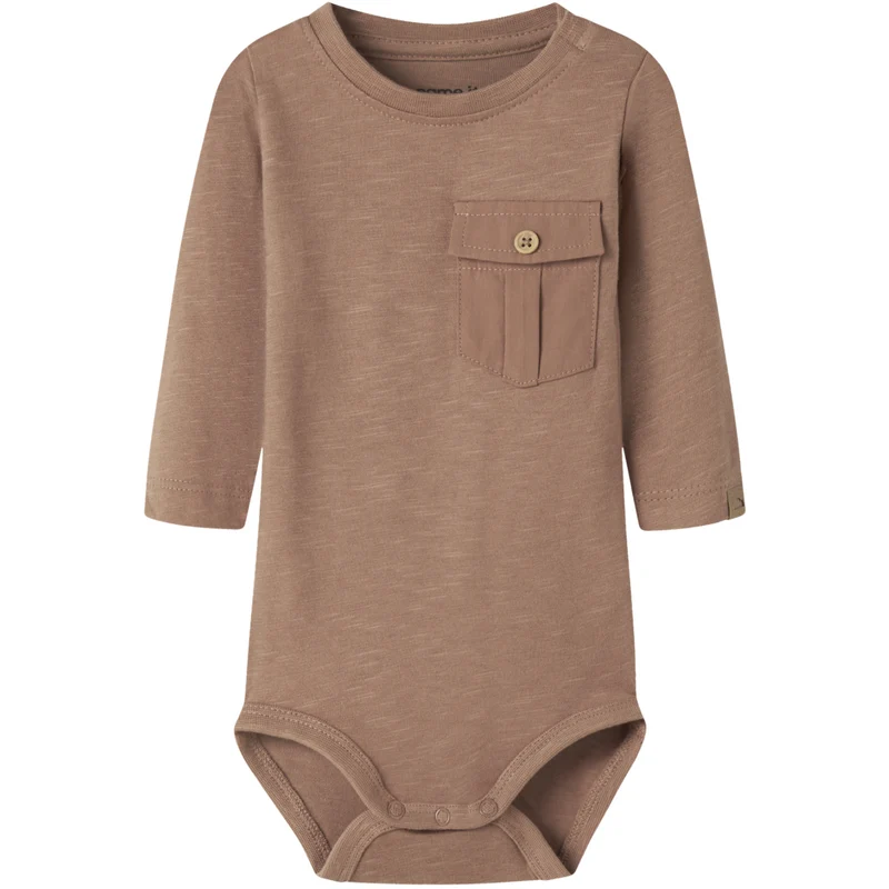 Name It Mocha Mousse Nbmhowel Ls Body