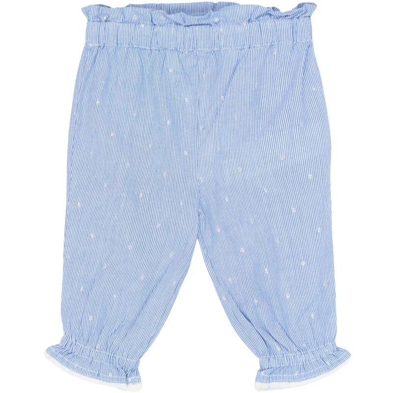 THE NEW Siblings Forever Blue Striped Tnsbthea Paperwaist Pants