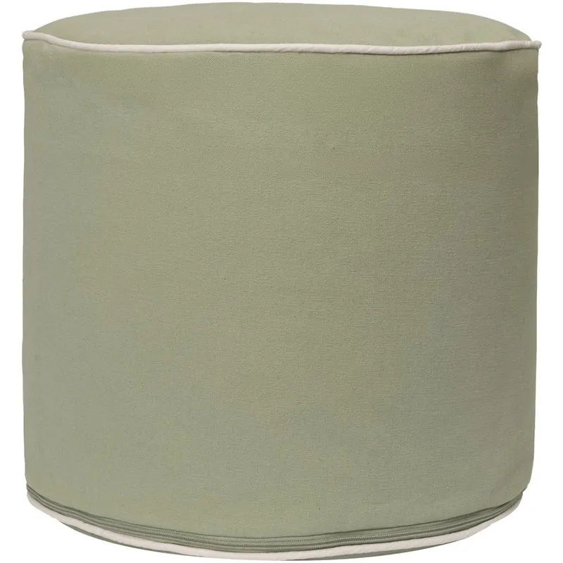 Ferm Living Tea Green Billow Pouf