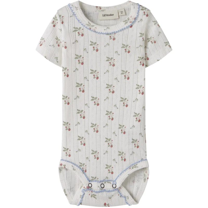 Lil'Atelier Coconut Milk Strawberry Nbfrachello Duna Ss Slim Body Lil
