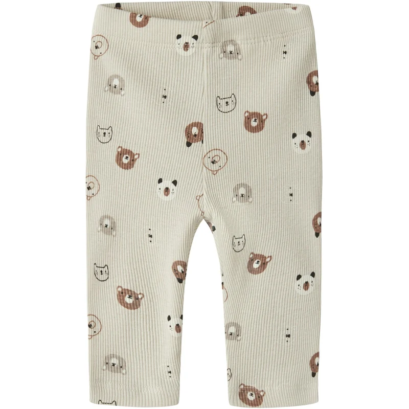 Name It Almond Milk Nbnjoppi Leggings
