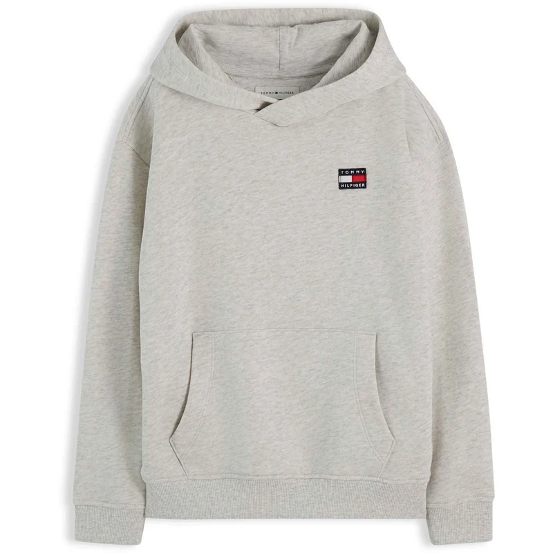 Tommy Hilfiger Heather Grey Flag Heritage Hettegenser