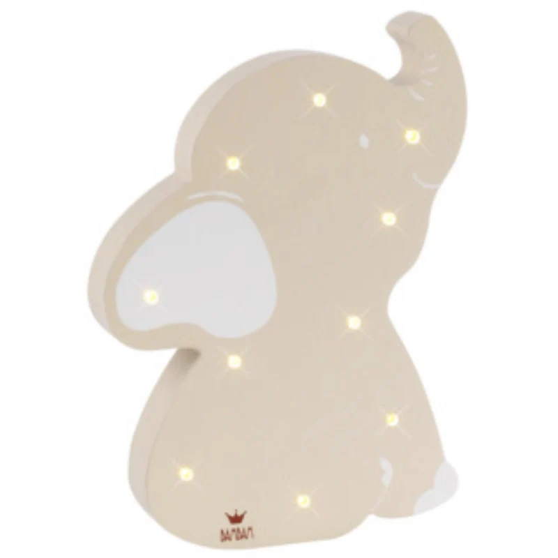BAMBAM Beige Eco Friendly Elephant Light Box