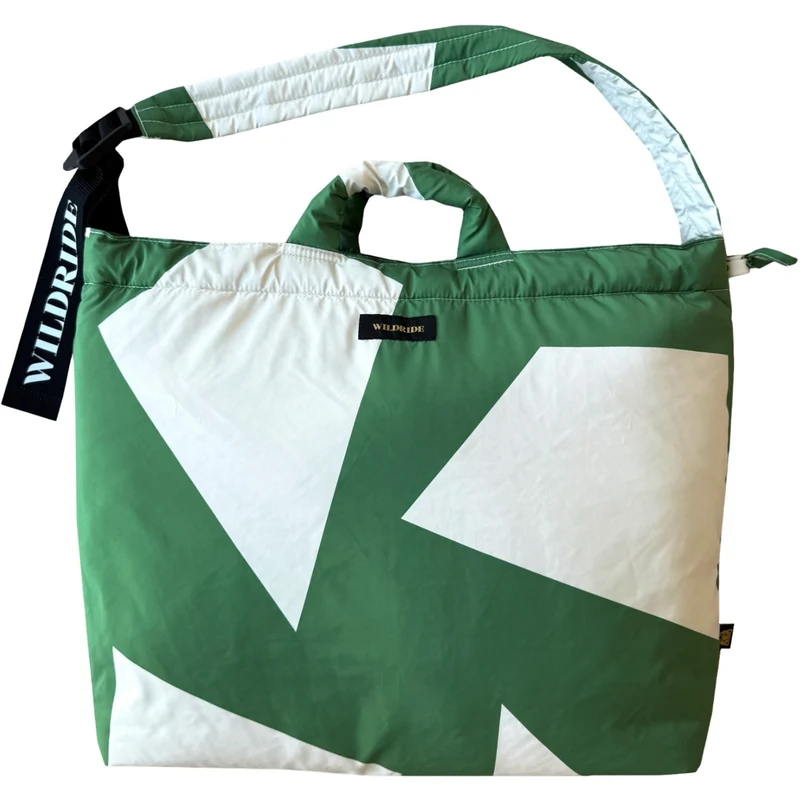 Wildride Diaper Veske Green Graphic